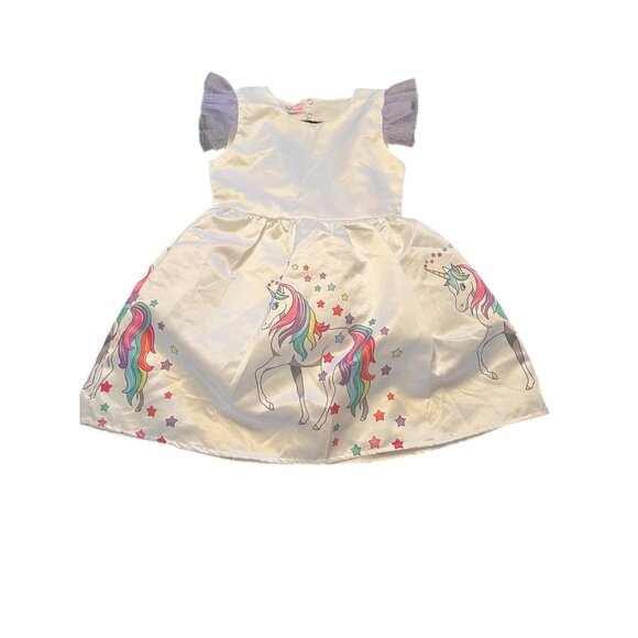 Bibei Beiniu Girls UNICORN TULLE DRESS see measurements for size - Picture 1 of 6